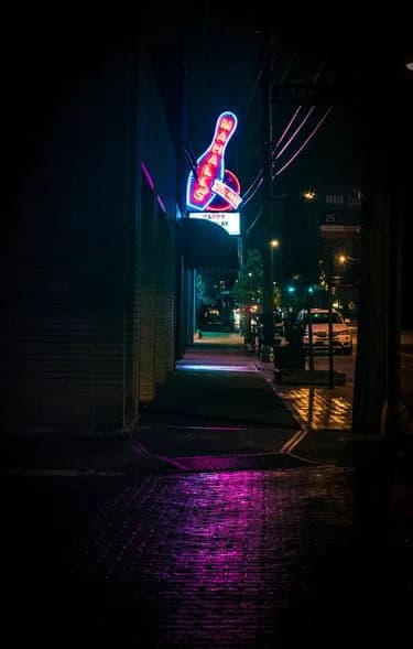 Neón de noche